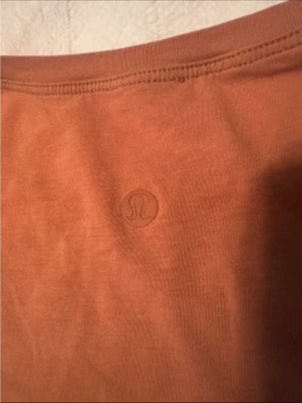 lululemon athletica Rust Orange Tank Top